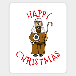 Christmas Nativity Shepherd Church Xmas Funny Magnet